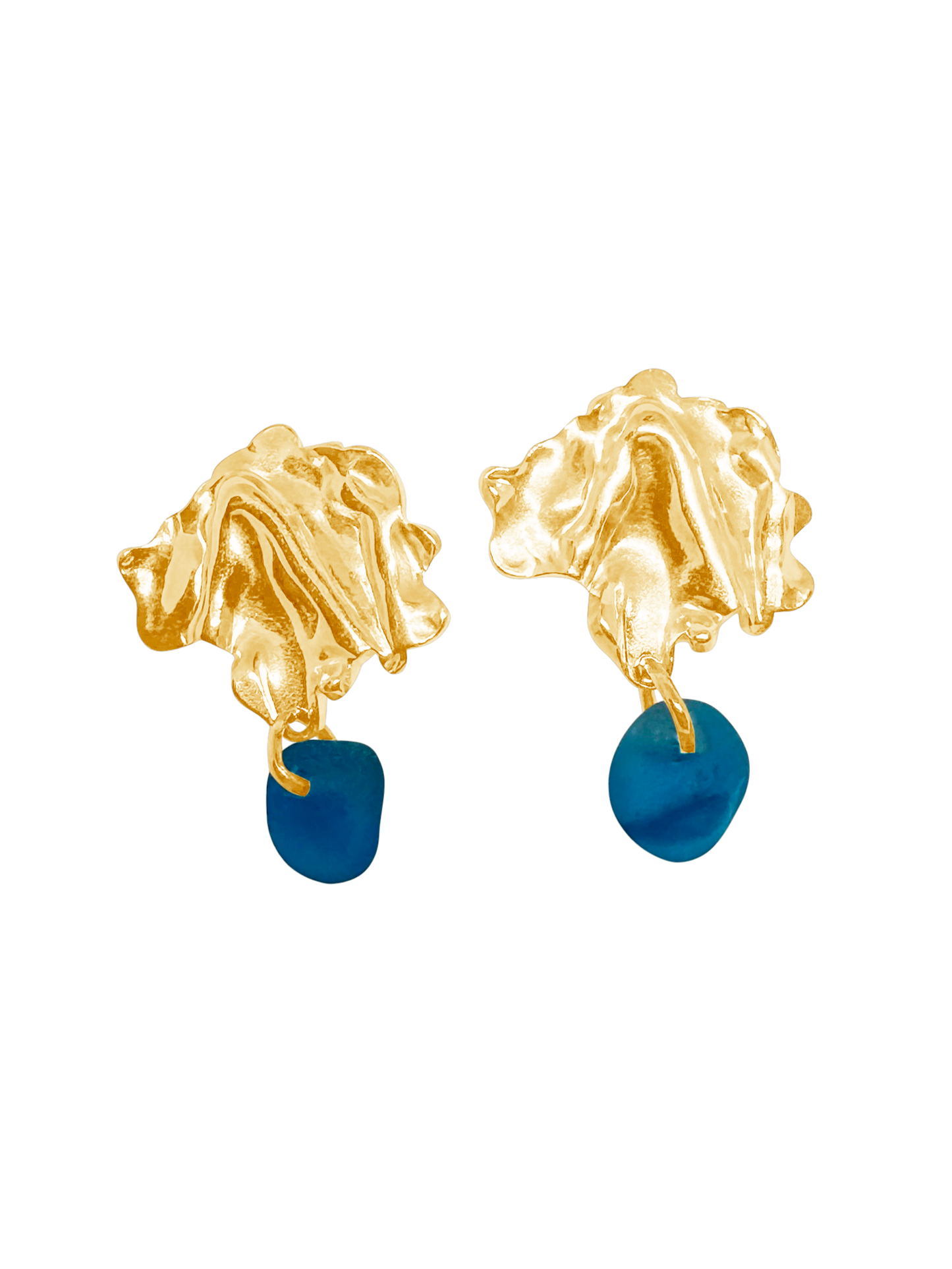Elevate blue earrings