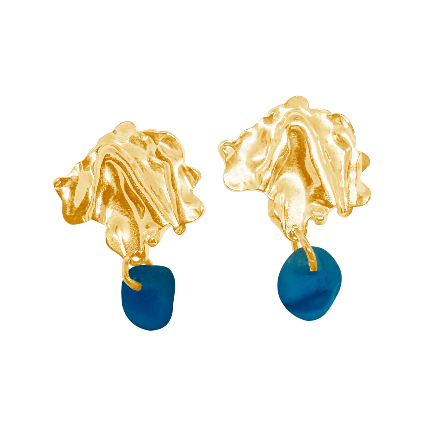 Elevate blue earrings