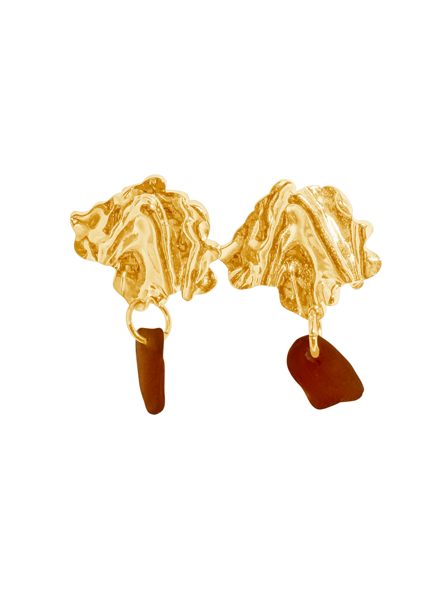 Elevate brown earrings