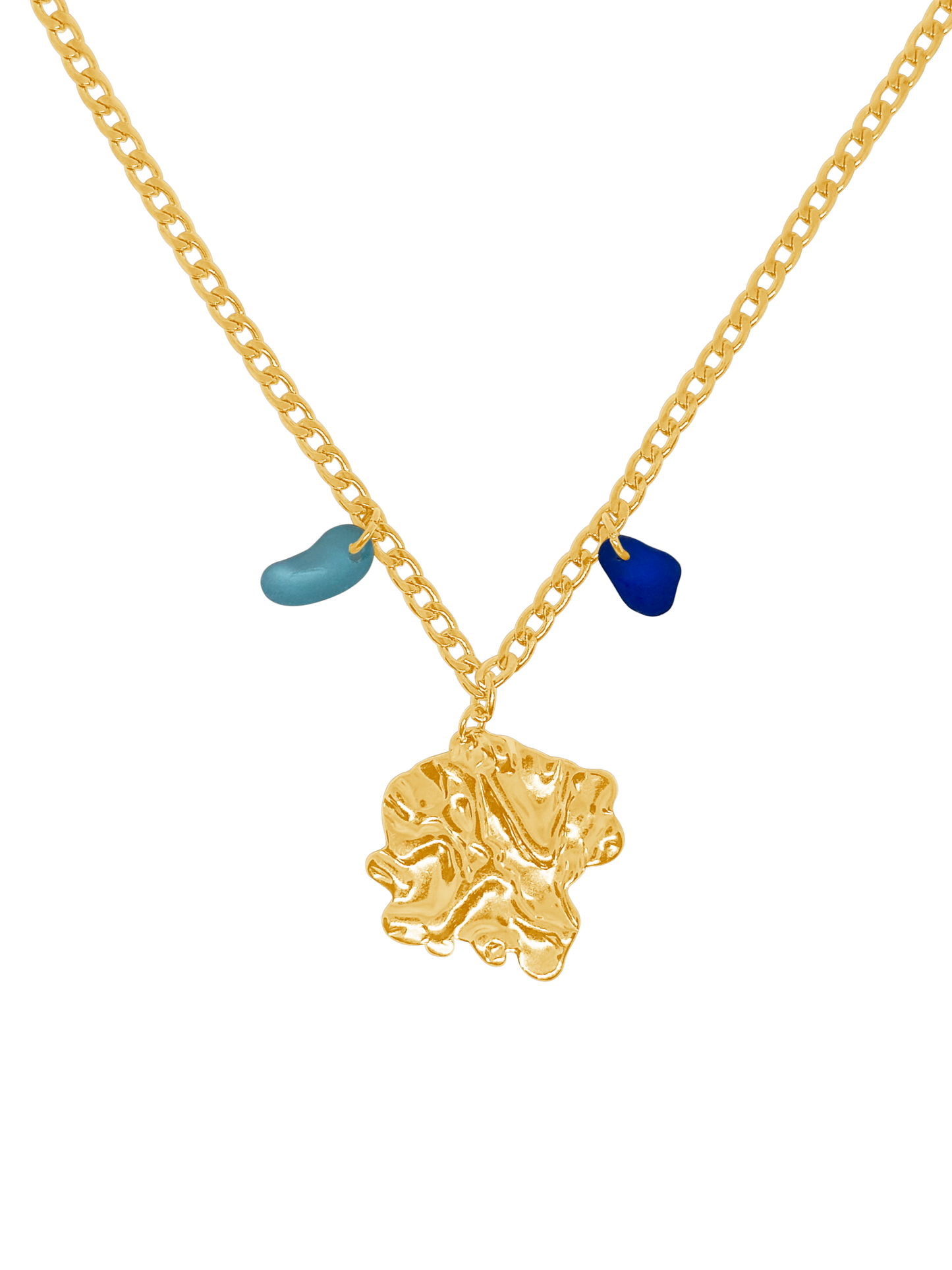 Elevate blue necklace