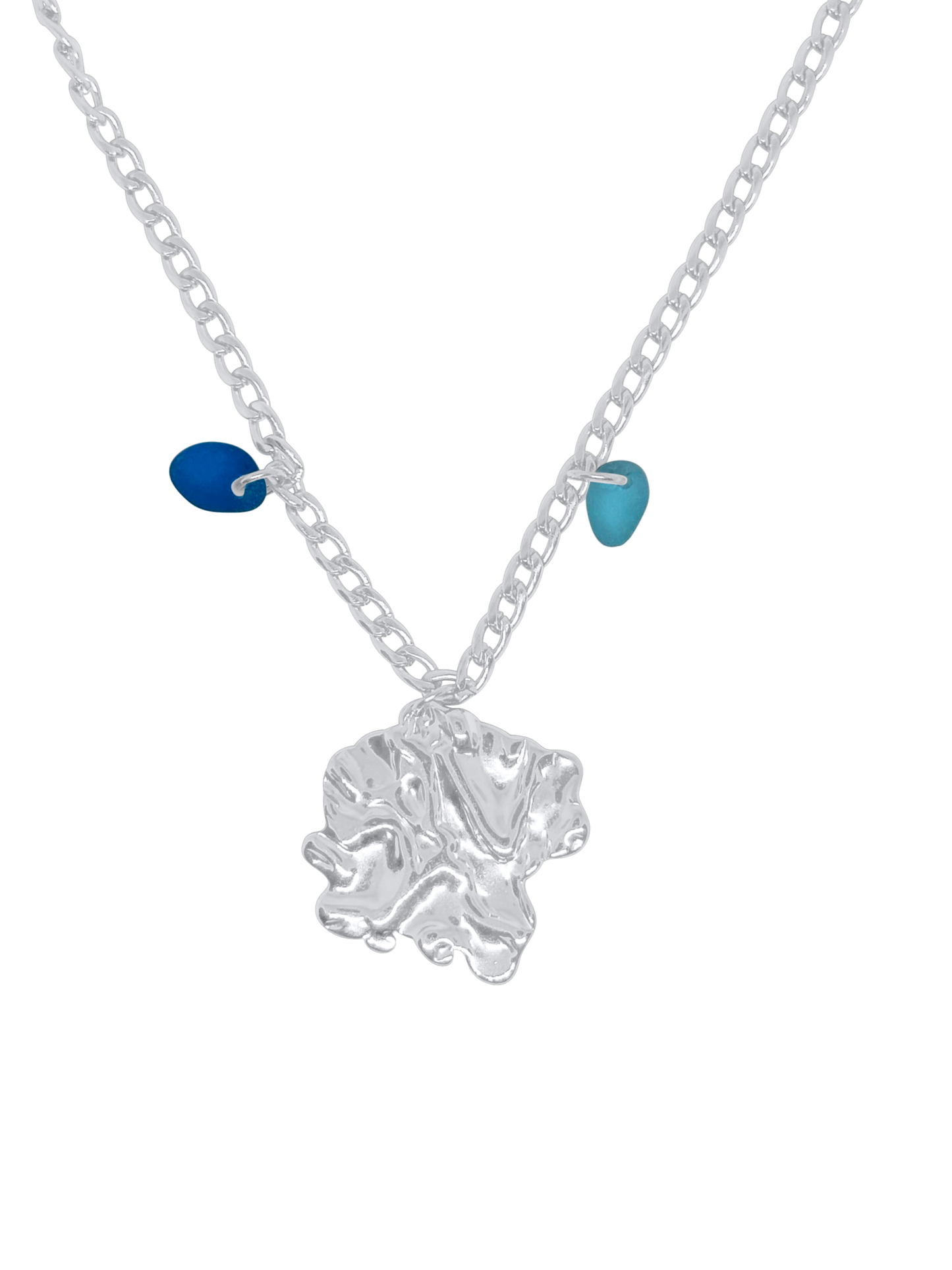 Elevate blue necklace