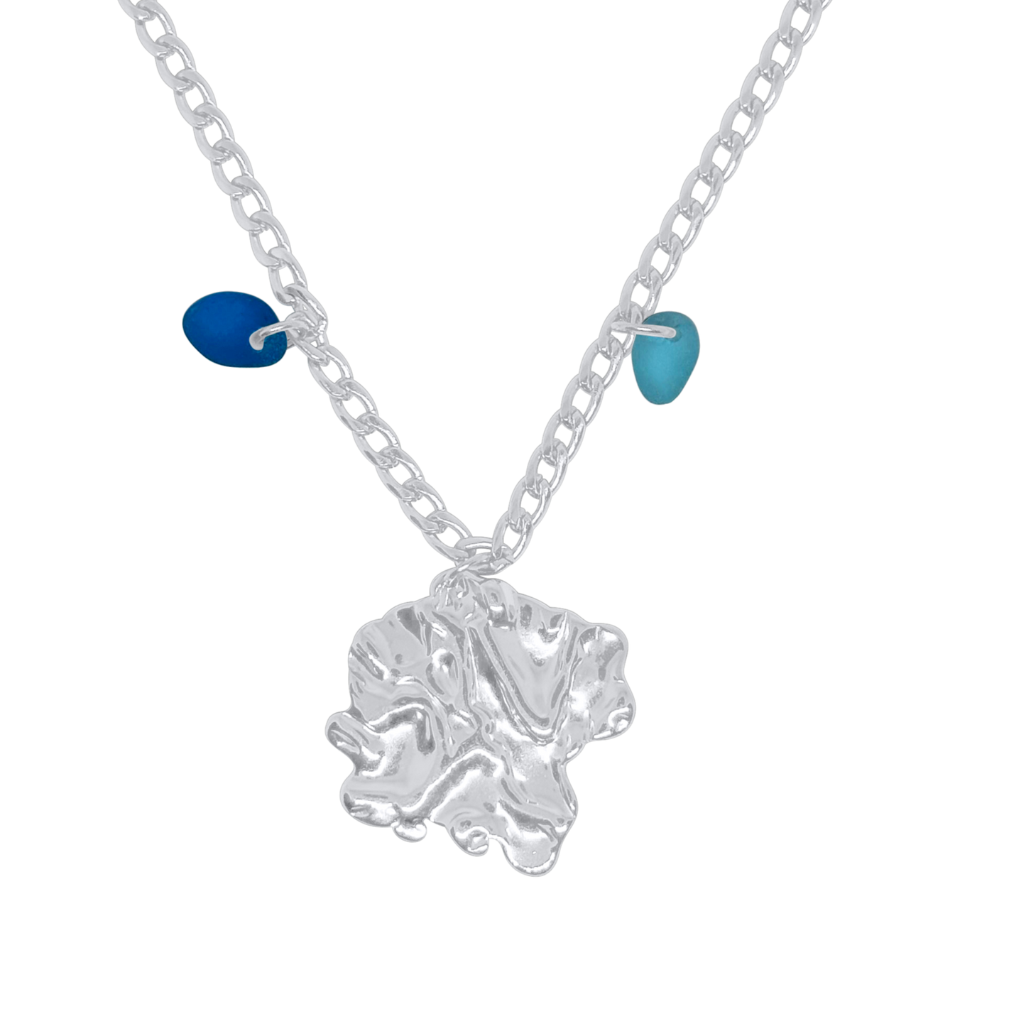 Elevate blue necklace