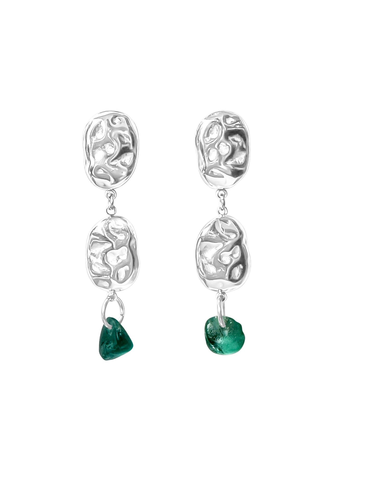 Cliff øreringe blue