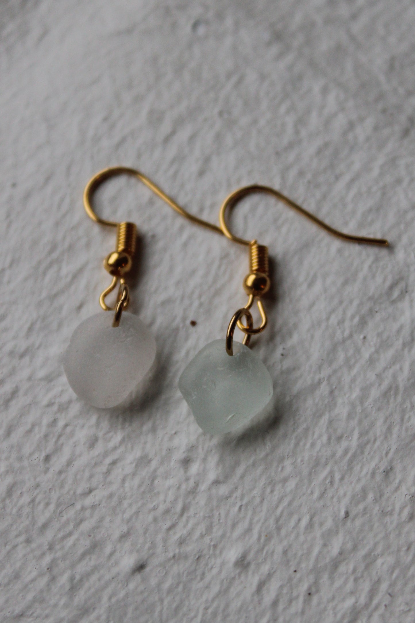 No waste snow earrings