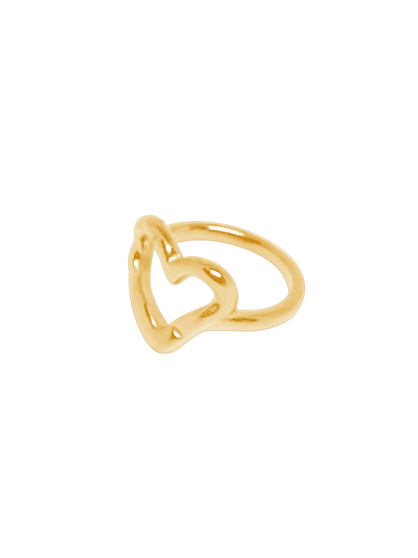 Valentina Wavy Heart ring