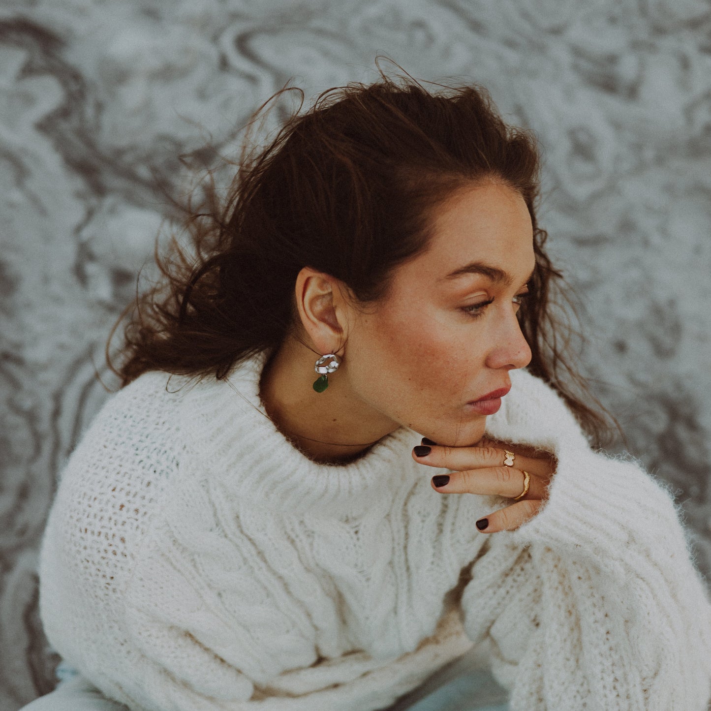 Nazaré Earrings Green