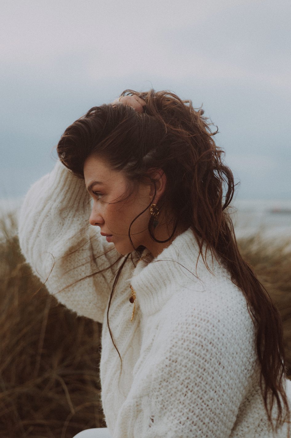 Blue Month Earrings Light Green