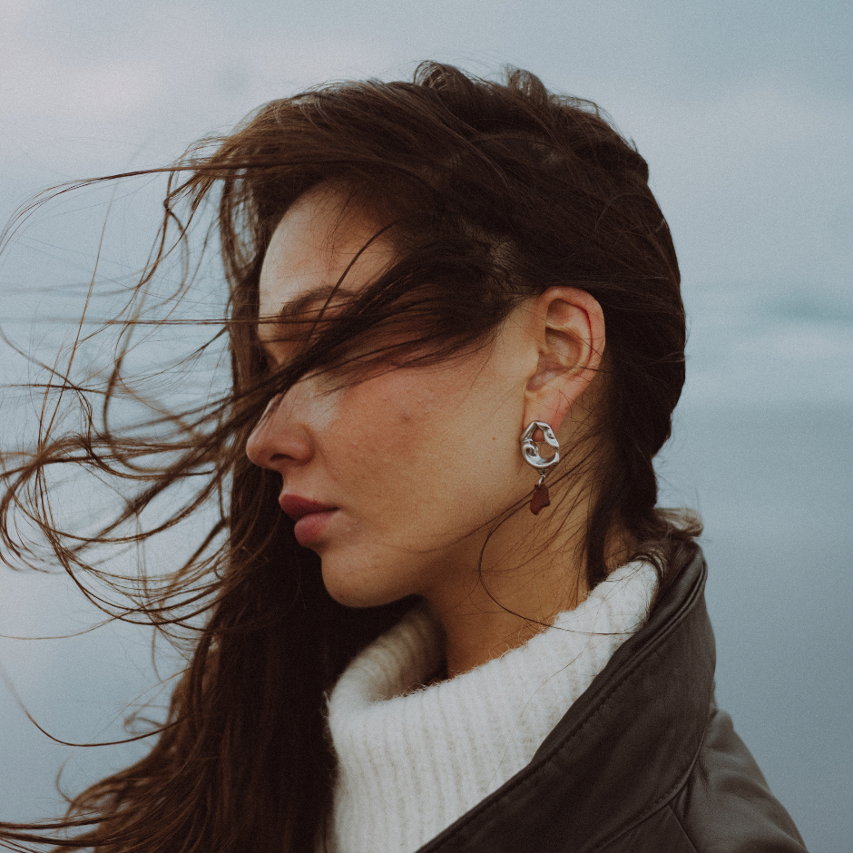 Nazaré Earrings Brown
