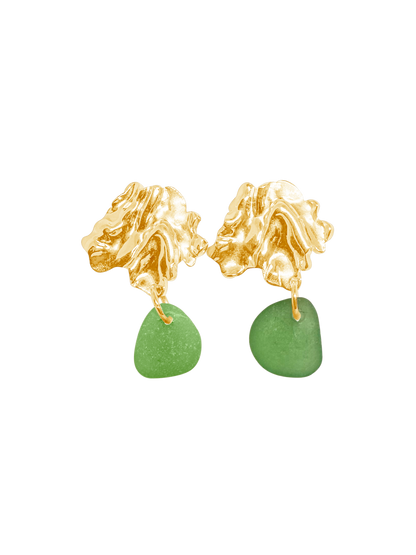 Limited edition green øreringe
