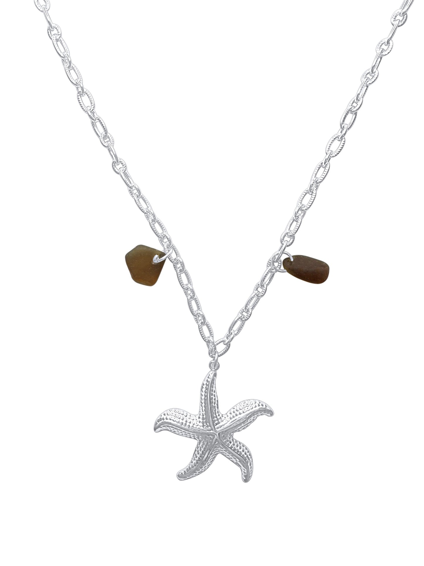 Starfish Halskæde Brown