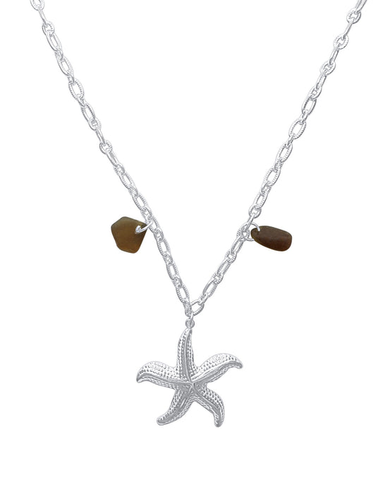 Starfish Halskæde Brown