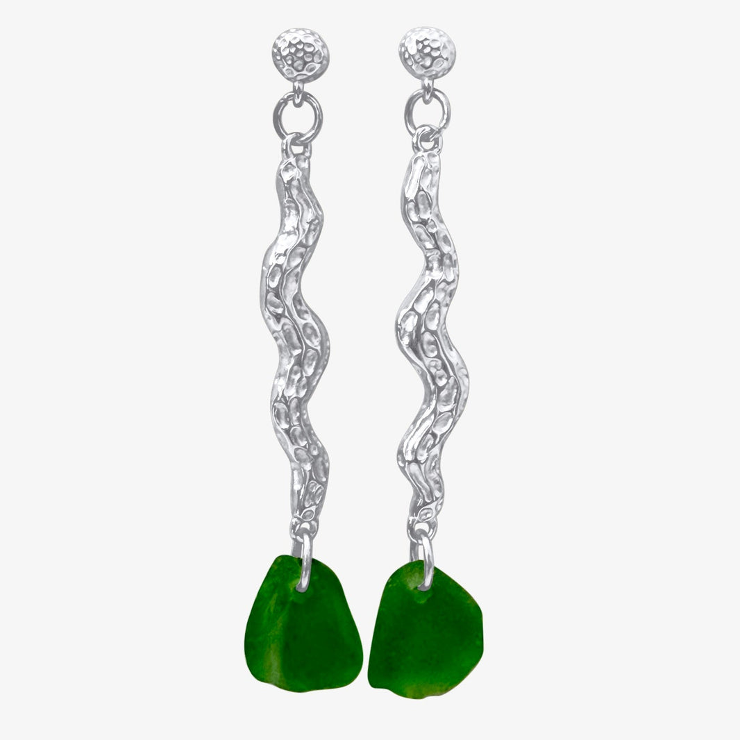Palm Wave Large Stud Earrings