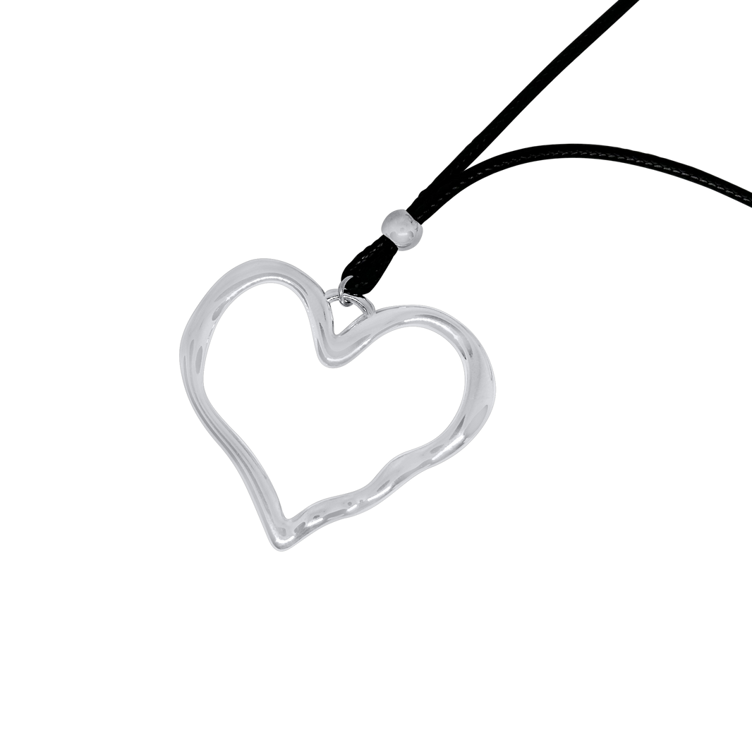 Valentina wavy Heart choker