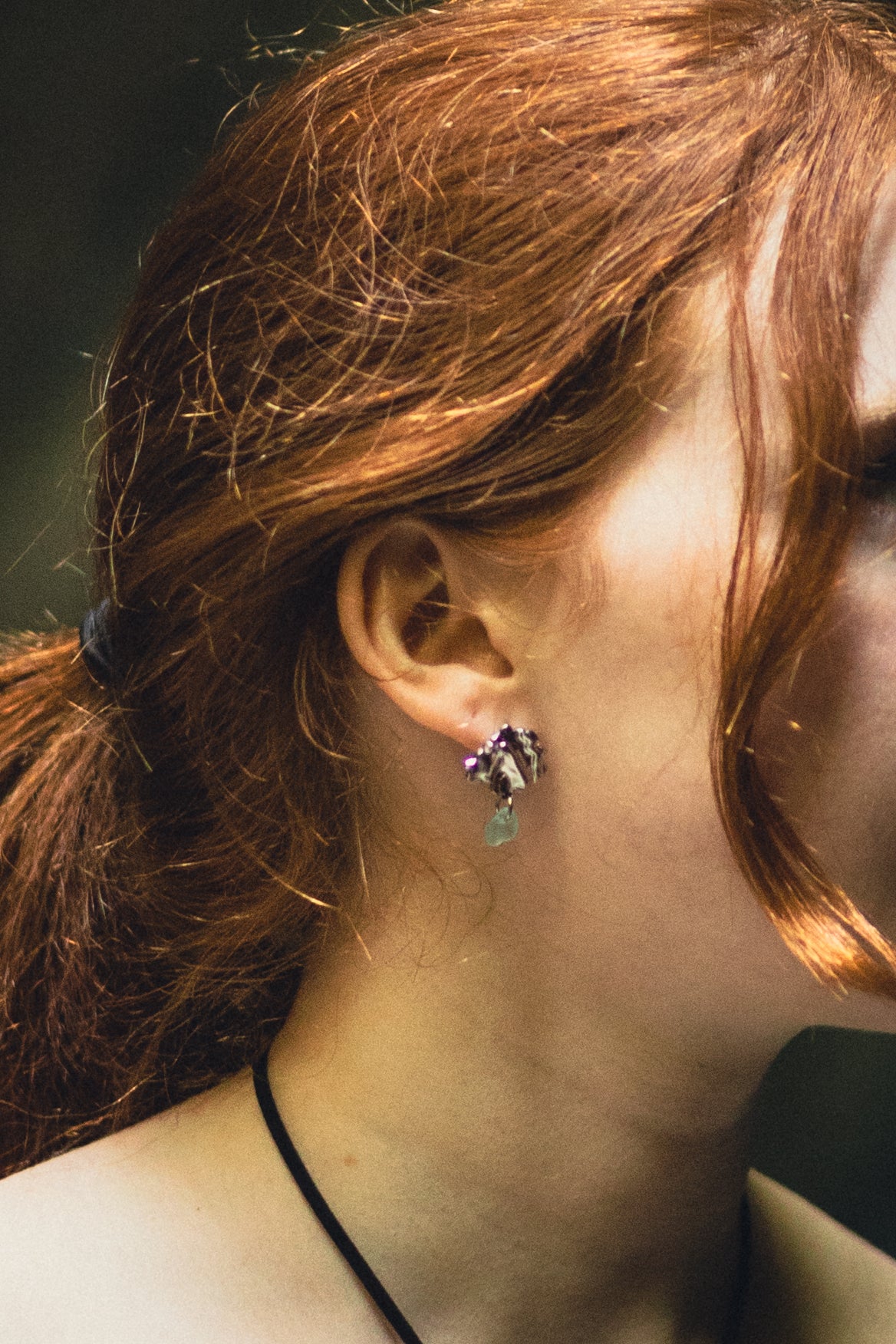 Elevate blue earrings
