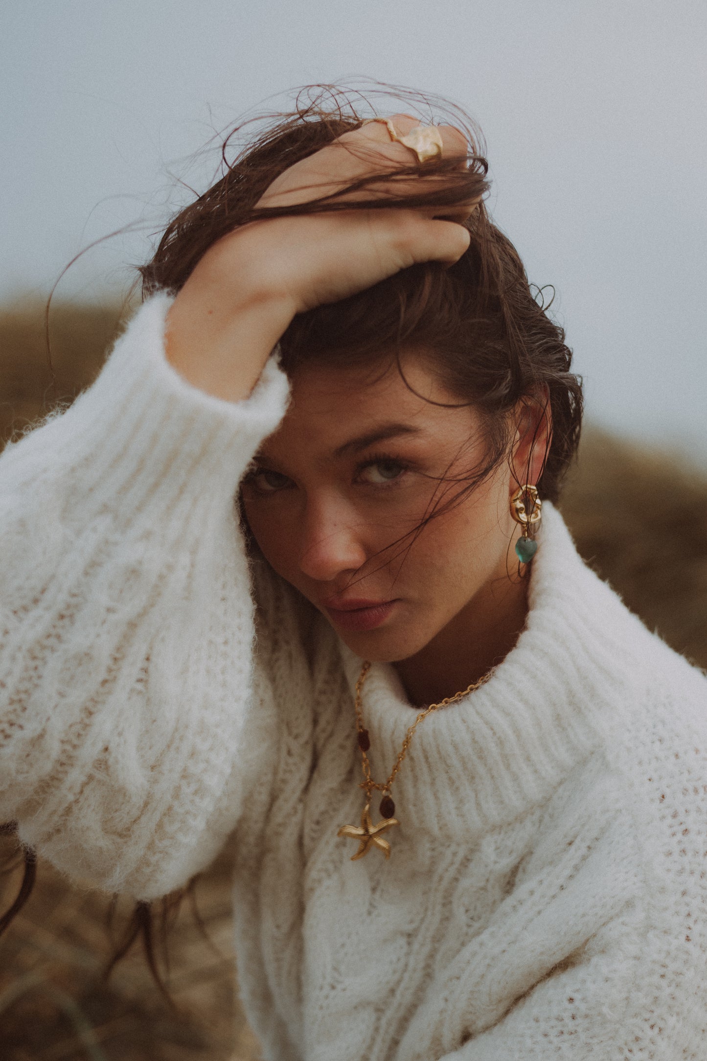 Starfish Halskkæde Brown