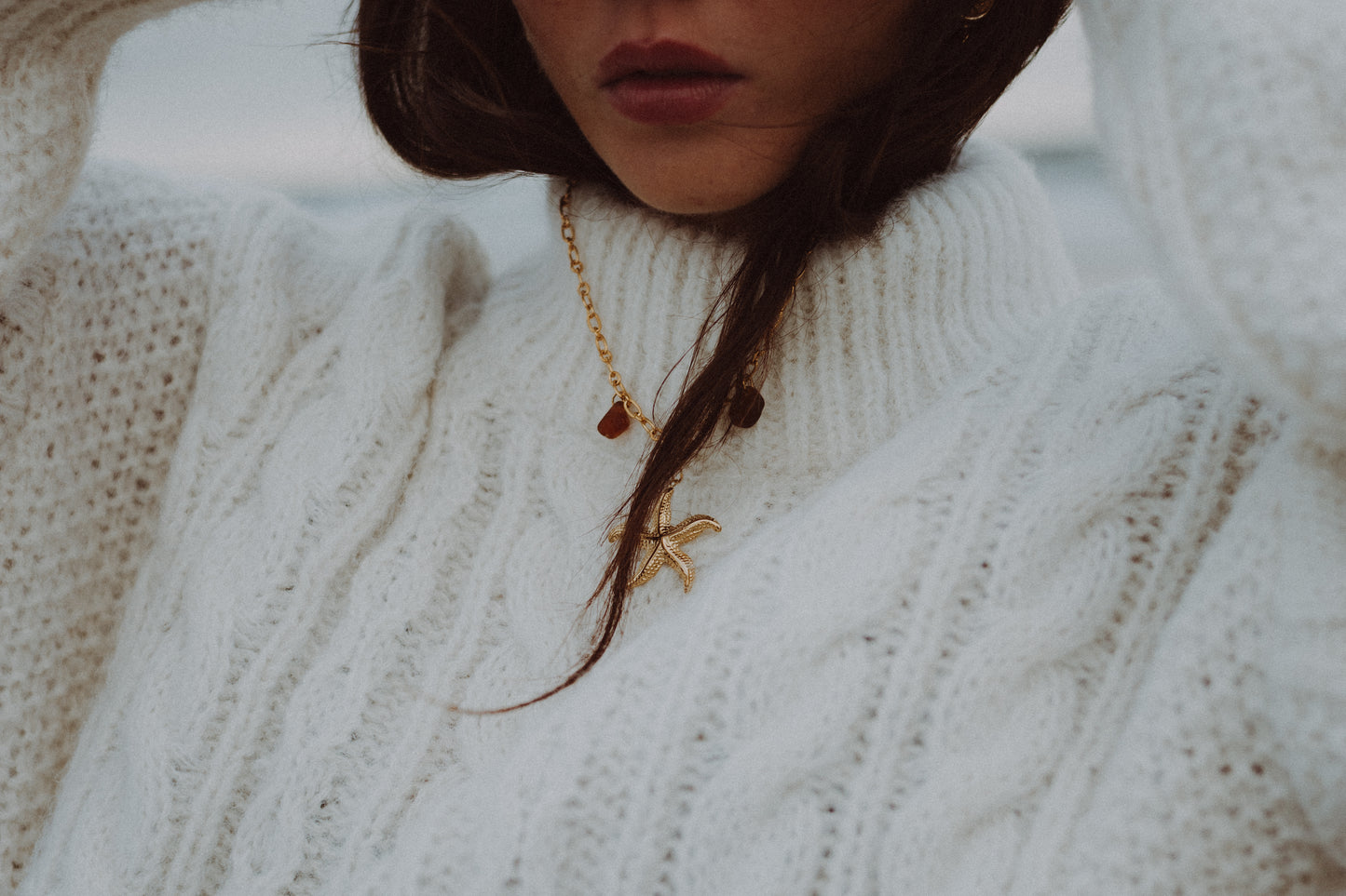 Starfish Halskkæde Brown