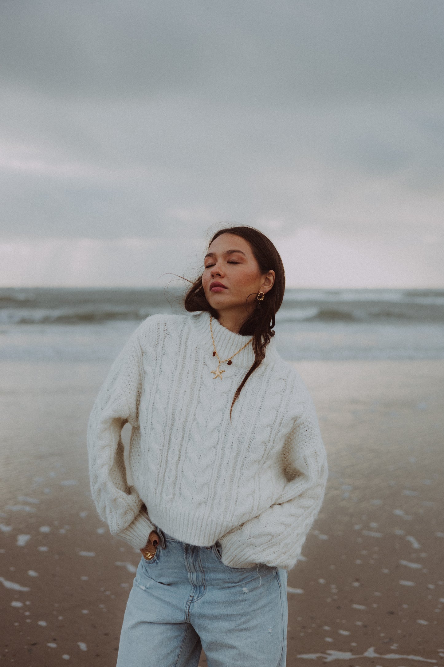 Starfish Halskkæde Brown