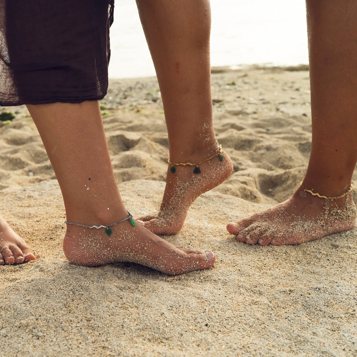 Ocean Wave Ankle Bracelet