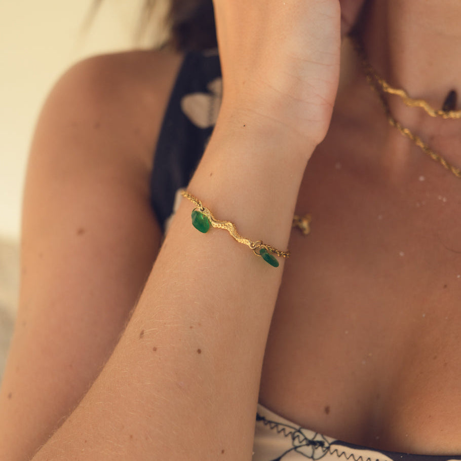 Palmebølge Armbånd