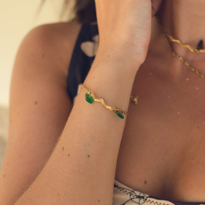 Palmebølge Armbånd
