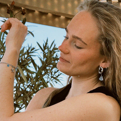 Nazaré Earrings White