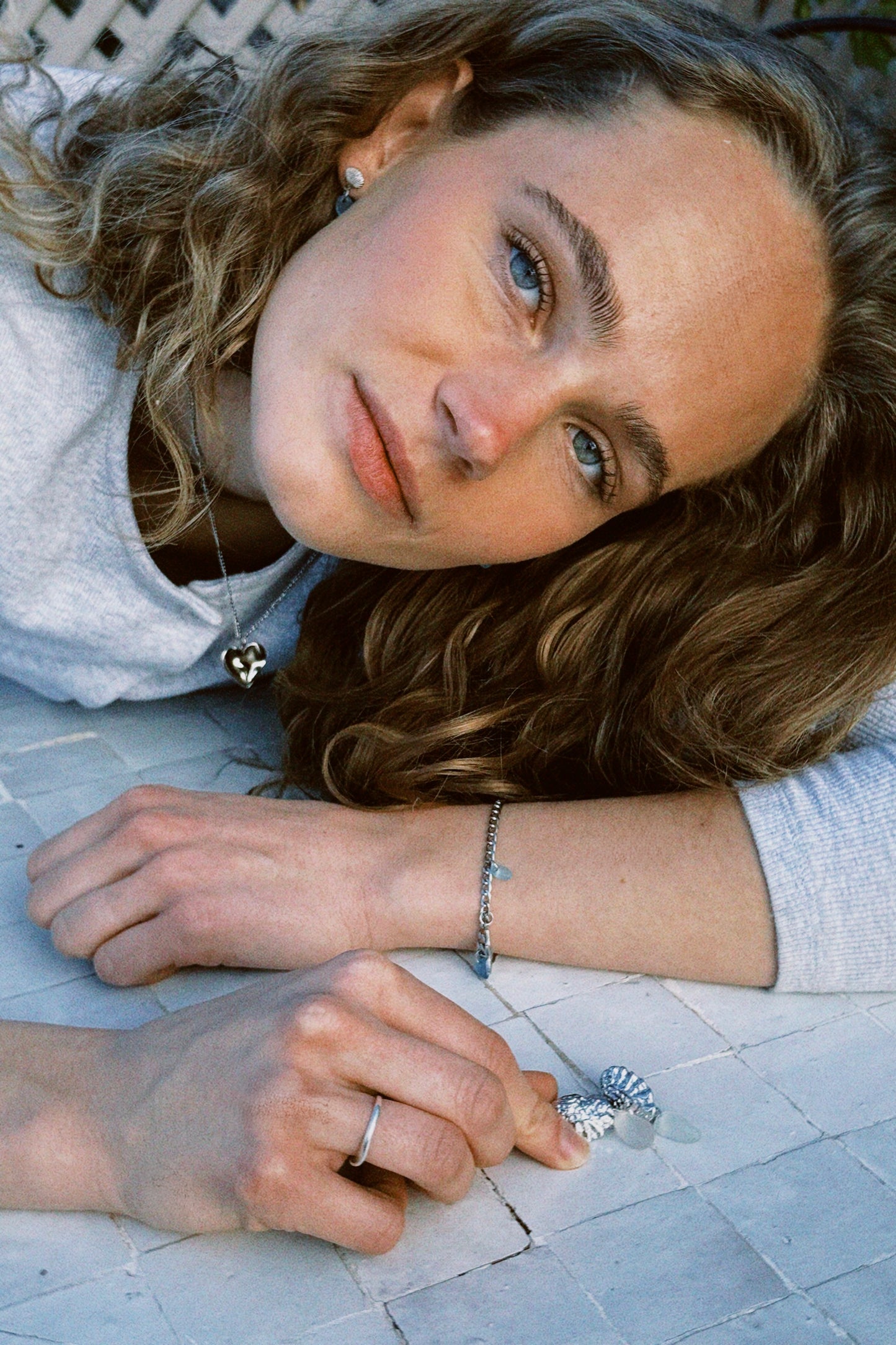 Fragments blue shell øreringe