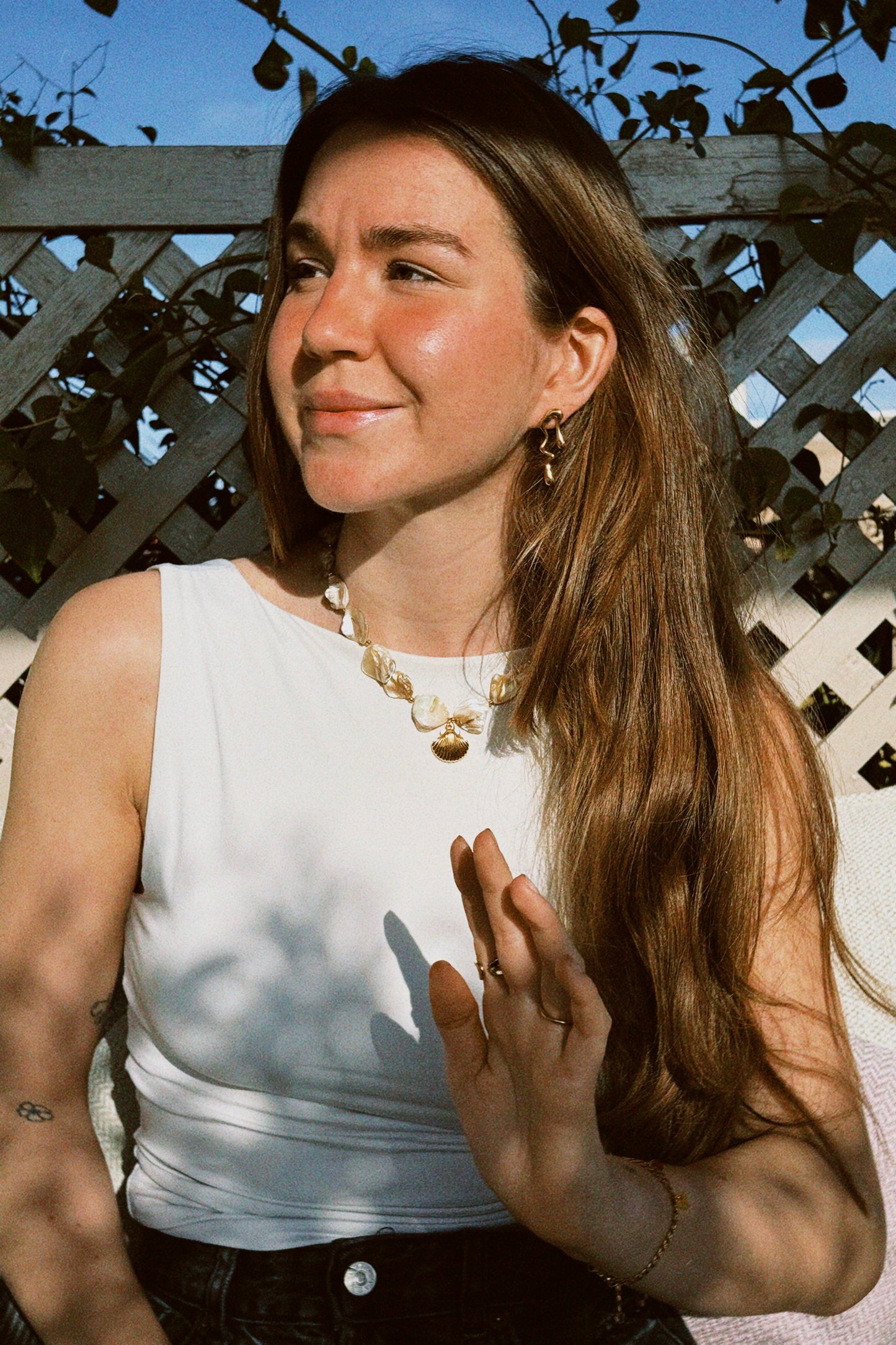 Summer rain earrings